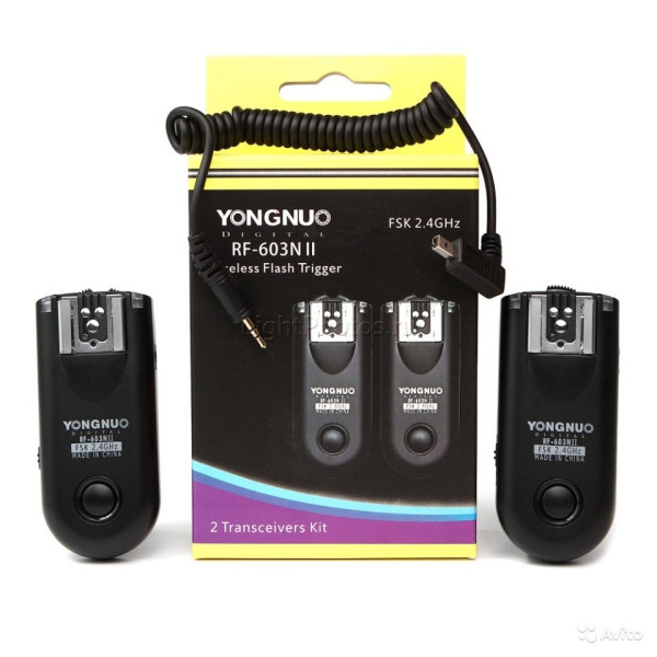 Радіосинхронізатор Yongnuo RF-603/N2